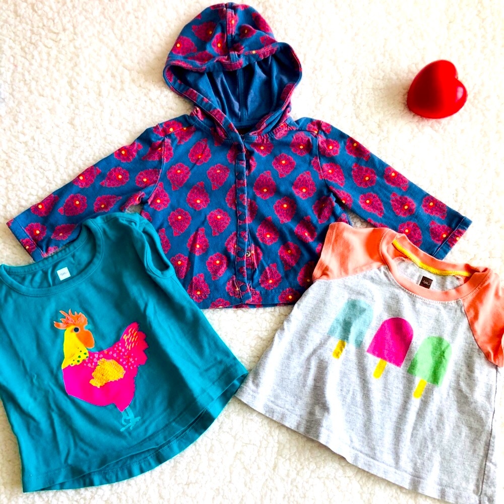 Tea collection shirt/hoodie bundle